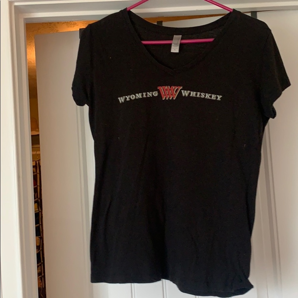 Wyoming whiskey fitted T-shirt. BOGO item